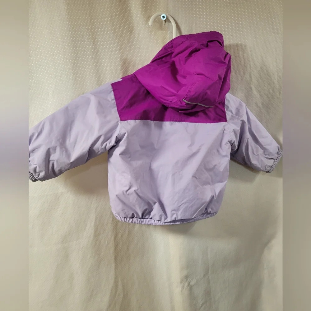 Columbia‎ Lilac & Purple Reversible Winter Coat Dize 6-12 Months